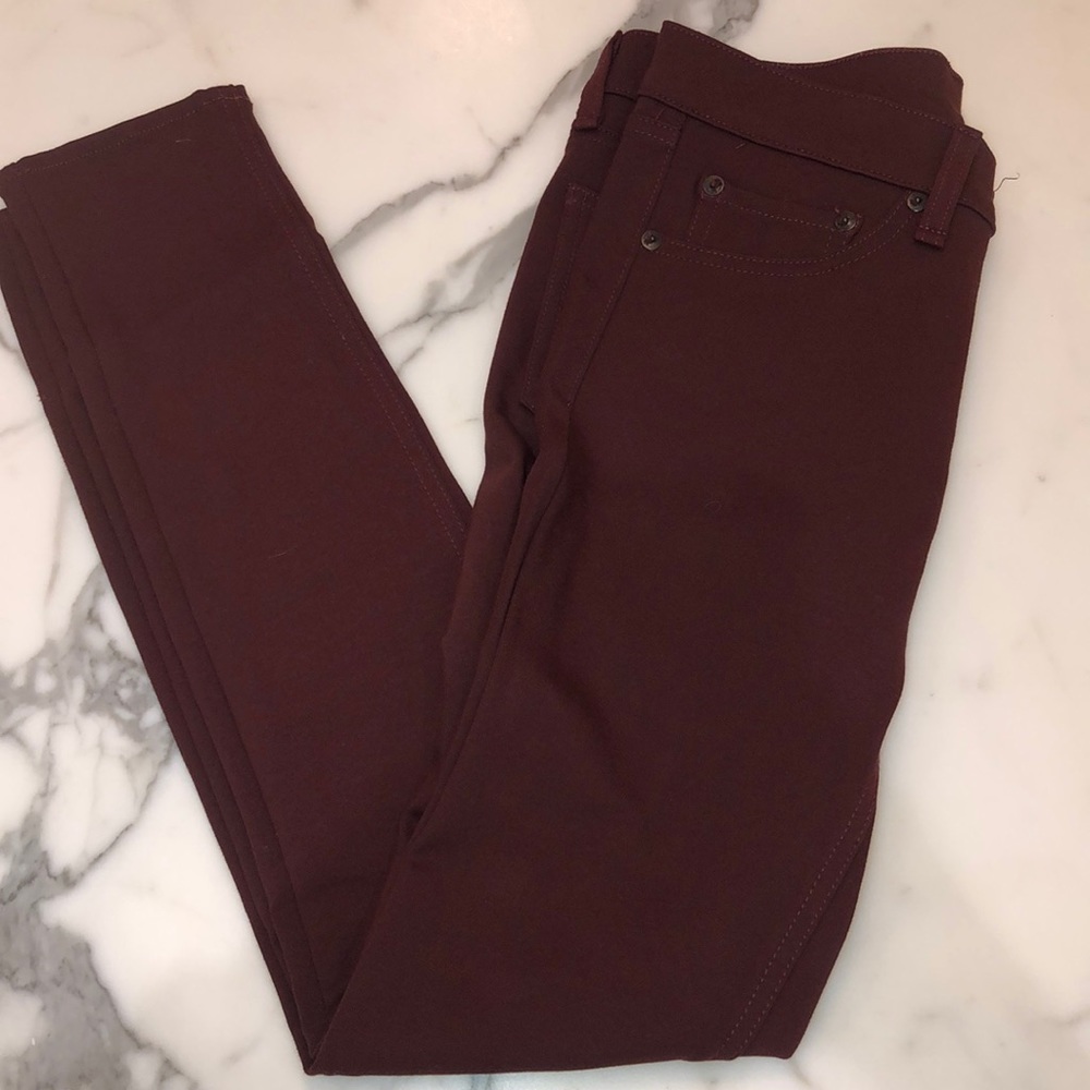 Maroon pants